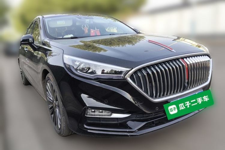 Used Hongqi H5 2020 1.8T Automatic Smart Connect Flagship Edition Front Right 45 Deg