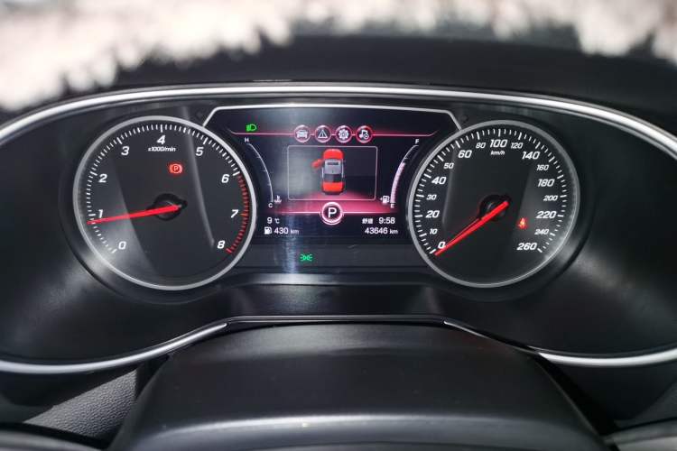 Used Hongqi H5 2020 1.5T DCT Flagship Edition Instrument Cluster