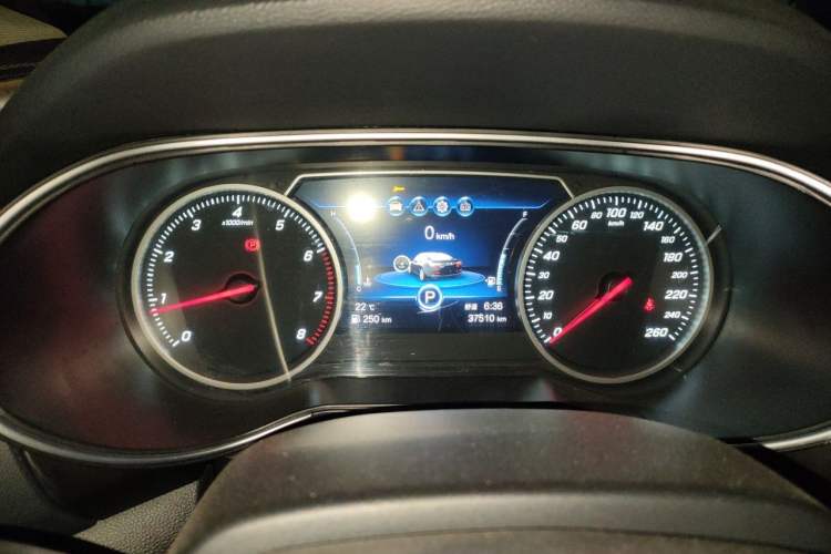 Used Hongqi H5 2020 1.5T DCT Flagship Edition Instrument Cluster