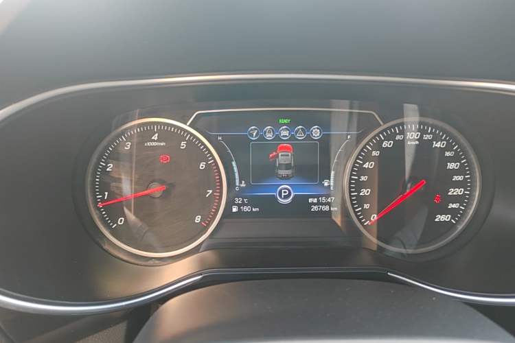 Used Hongqi H5 2020 1.8T Automatic Smart Connect Flagship Edition Instrument Cluster