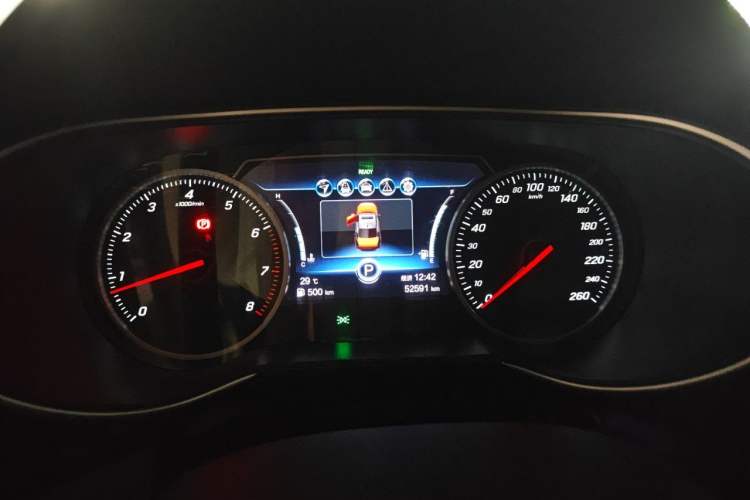 Used Hongqi H5 2020 1.8T Automatic Smart Connect Flagship Edition Instrument Cluster