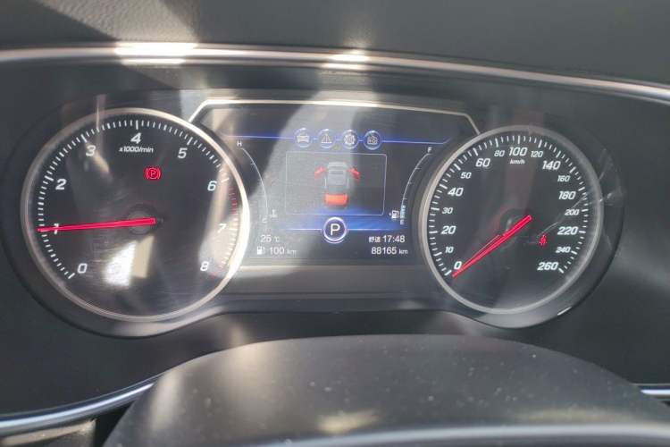 Used Hongqi H5 2020 1.5T DCT Flagship Edition Instrument Cluster
