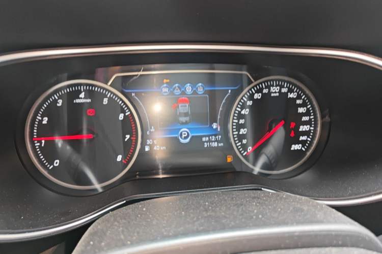 Used Hongqi H5 2020 1.5T DCT Flagship Edition Instrument Cluster