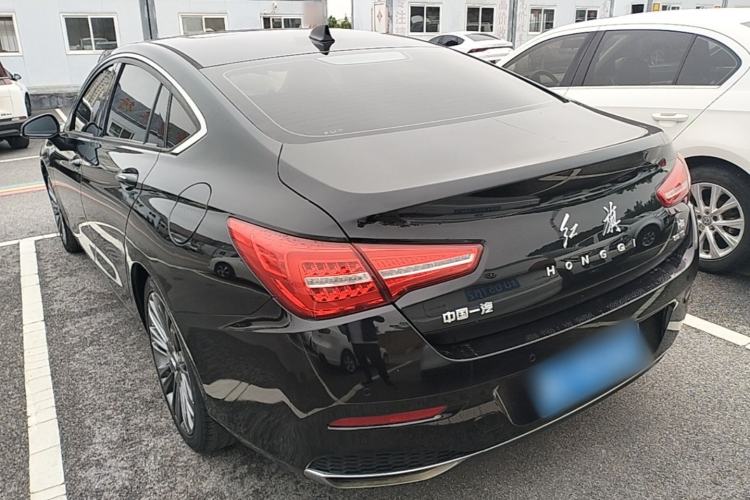 Used Hongqi H5 2020 1.8T Automatic Smart Connect Flagship Edition Rear Left 45 Deg