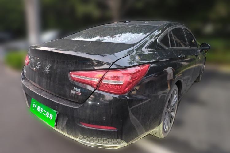 Used Hongqi H5 2020 1.8T Automatic Smart Connect Flagship Edition Rear Right 45 Deg