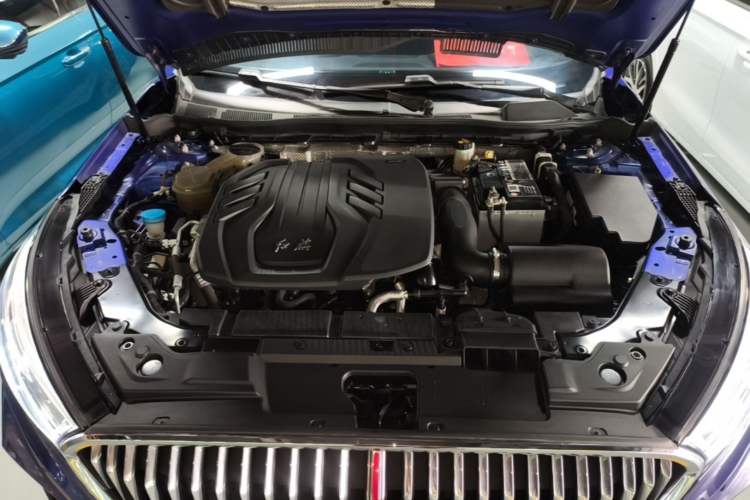 Used Hongqi H5 2020 1.8T Automatic Smart Connect Flagship Edition Engine Bay