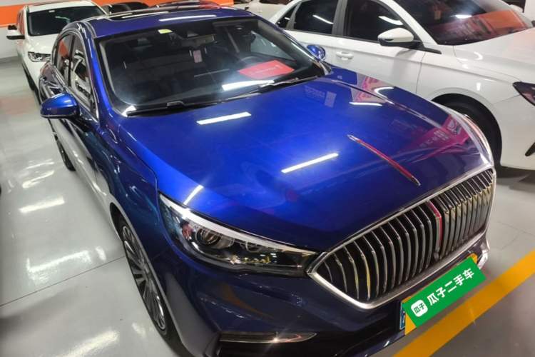 Used Hongqi H5 2020 1.8T Automatic Smart Connect Flagship Edition Front Right 45 Deg