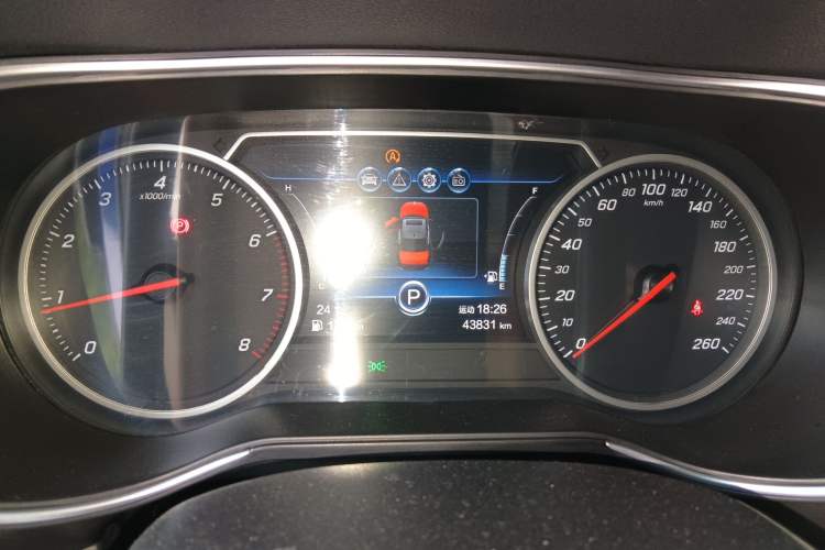 Used Hongqi H5 2020 1.5T DCT Flagship Edition Instrument Cluster
