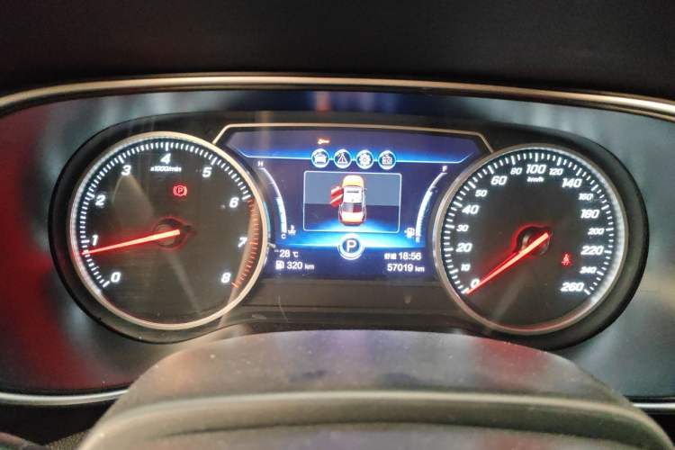 Used Hongqi H5 2020 1.5T DCT Flagship Edition Instrument Cluster