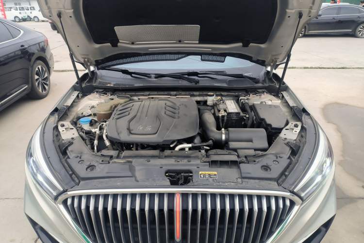 Used Hongqi H5 2020 1.8T Automatic ZhiLian QiYun Edition Engine Bay