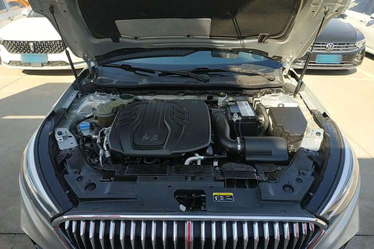 Used Hongqi H5 2020 1.8T Automatic Smart Connect Flagship Edition Engine Bay