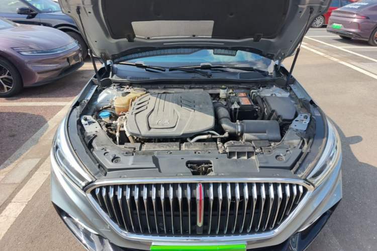 Used Hongqi H5 2020 1.5T DCT Flagship Edition Engine Bay