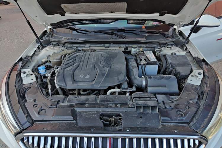 Used Hongqi H5 2020 1.8T Automatic ZhiLian QiYun Edition Engine Bay