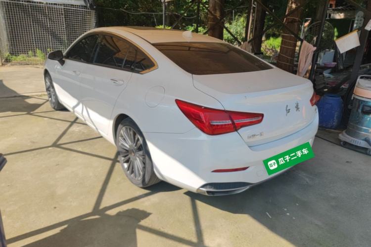 Used Hongqi H5 2020 1.8T Automatic Smart Connect Flagship Edition Rear Left 45 Deg