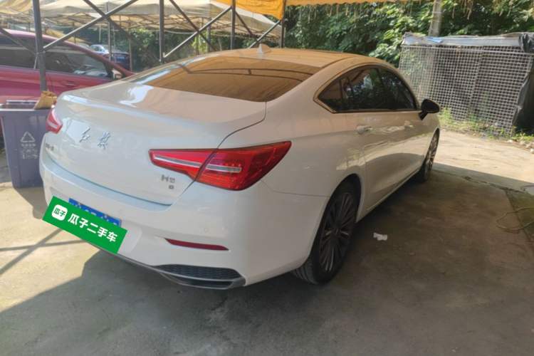 Used Hongqi H5 2020 1.8T Automatic Smart Connect Flagship Edition Rear Right 45 Deg