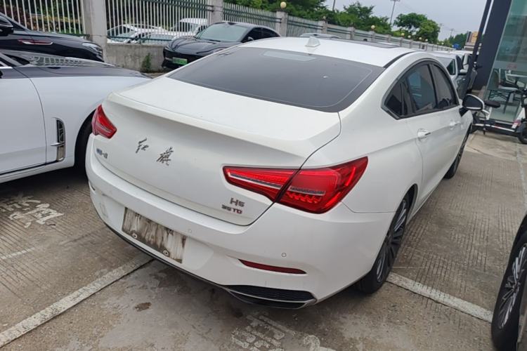 Used Hongqi H5 2020 1.8T Automatic Smart Connect Flagship Edition Rear Right 45 Deg