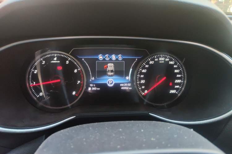 Used Hongqi H5 2020 1.5T DCT Flagship Edition Instrument Cluster