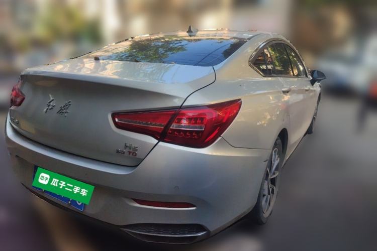 Used Hongqi H5 2020 1.5T DCT Flagship Edition Rear Right 45 Deg