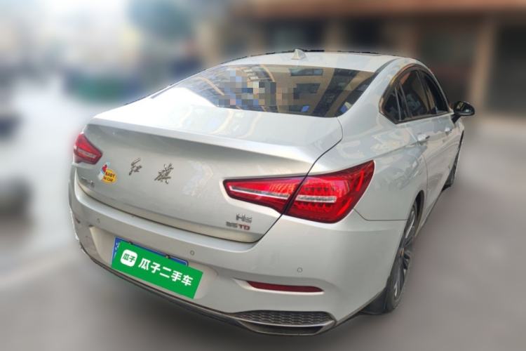 Used Hongqi H5 2020 1.8T Automatic Smart Connect Flagship Edition Rear Right 45 Deg