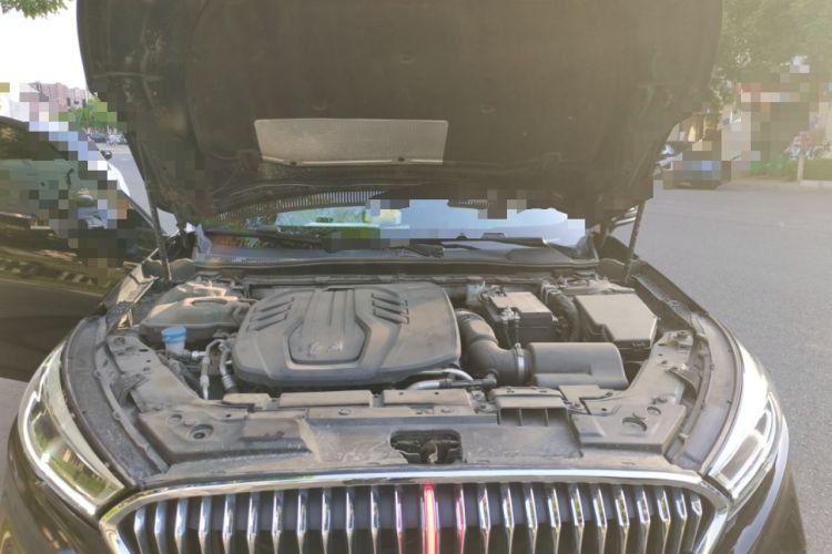 Used Hongqi H5 2022 Classic Model 1.5T DCT Flagship Edition Engine Bay