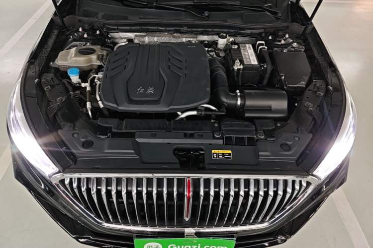 Used Hongqi H5 2022 Classic Model 1.5T DCT Flagship Edition Engine Bay