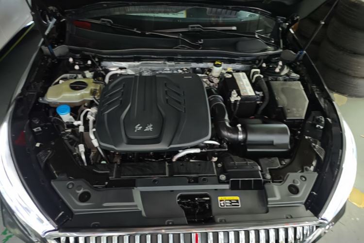 Used Hongqi H5 2022 Classic Model Facelift 1.5T DCT Qiyun Edition Engine Bay