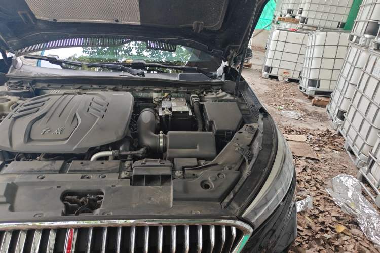 Used Hongqi H5 2022 Classic Model Facelift 1.8T Automatic Smart Connect Flagship Edition Engine Bay Left
