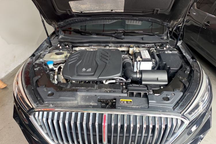 Used Hongqi H5 2022 Classic Model 1.5T DCT Flagship Edition Engine Bay