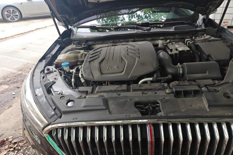 Used Hongqi H5 2022 Classic Model Facelift 1.8T Automatic Smart Connect Flagship Edition Engine Bay Right