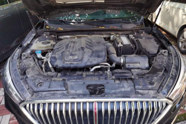 Used Hongqi H5 2022 Classic Model 1.5T DCT Flagship Edition Engine Bay