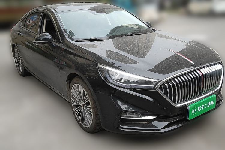 Used Hongqi H5 2022 Classic Model Facelift 1.8T Automatic Smart Connect Flagship Edition Front Right 45 Deg