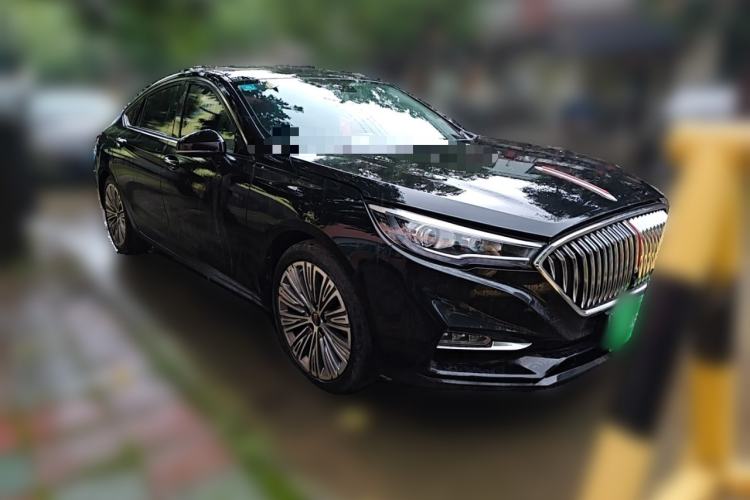 Used Hongqi H5 2022 Classic Model Facelift 1.8T Automatic Smart Connect Flagship Edition Front Right 45 Deg
