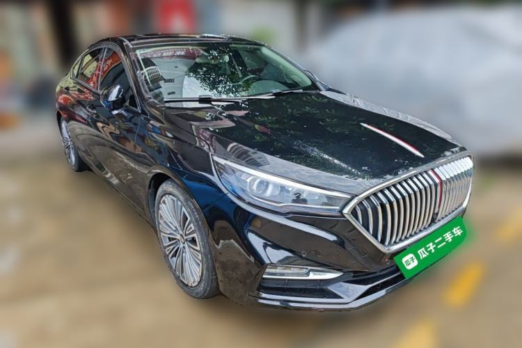 Used Hongqi H5 2022 Classic Model 1.8T Automatic Smart Connect Flagship Edition Front Right 45 Deg