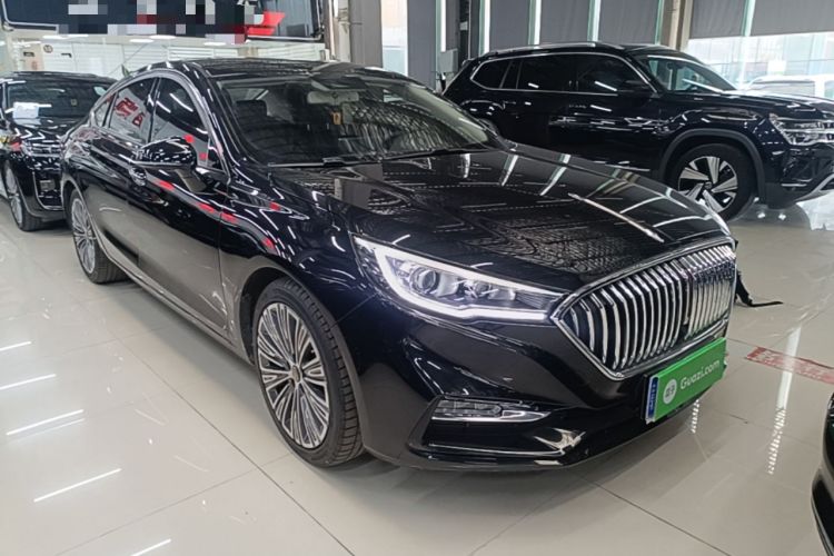 Used Hongqi H5 2022 Classic Model Facelift 1.8T Automatic Smart Connect Flagship Edition Front Right 45 Deg