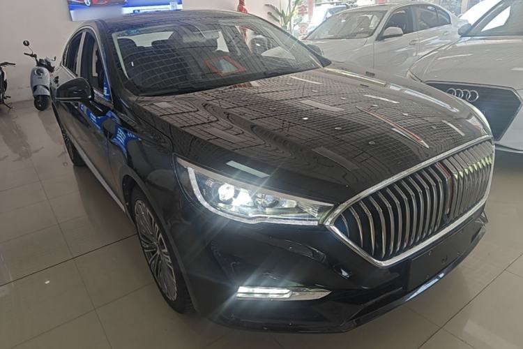 Used Hongqi H5 2022 Classic Model Facelift 1.8T Automatic Smart Connect Flagship Edition Front Right 45 Deg