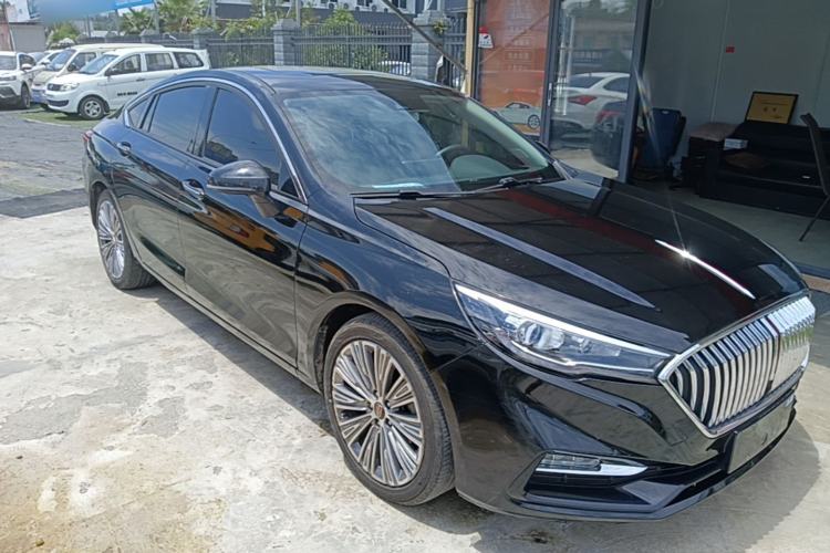 Used Hongqi H5 2022 Classic Model Facelift 1.8T Automatic Smart Connect Flagship Edition Front Right 45 Deg