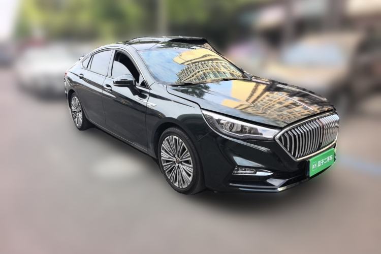 Used Hongqi H5 2022 Classic Model Facelift 1.8T Automatic Smart Connect Flagship Edition Front Right 45 Deg