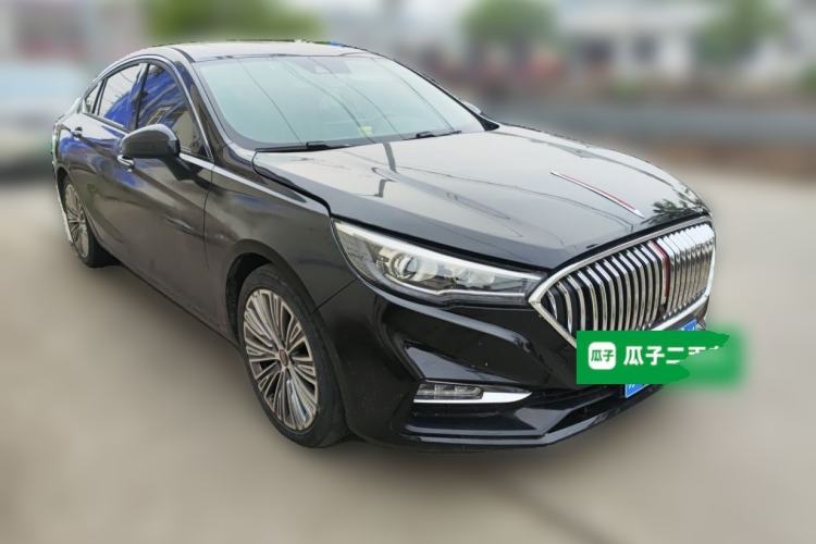 Used Hongqi H5 2022 Classic Model Facelift 1.8T Automatic Smart Connect Flagship Edition Front Right 45 Deg