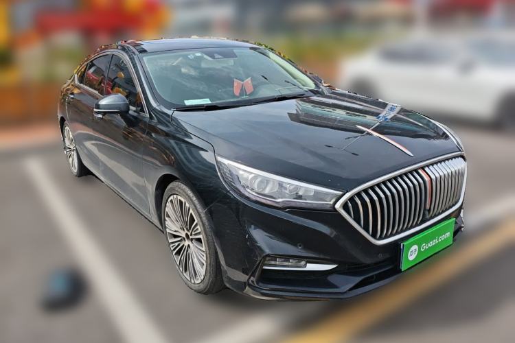 Used Hongqi H5 2022 Classic Model 1.8T Automatic Smart Connect Flagship Edition Front Right 45 Deg