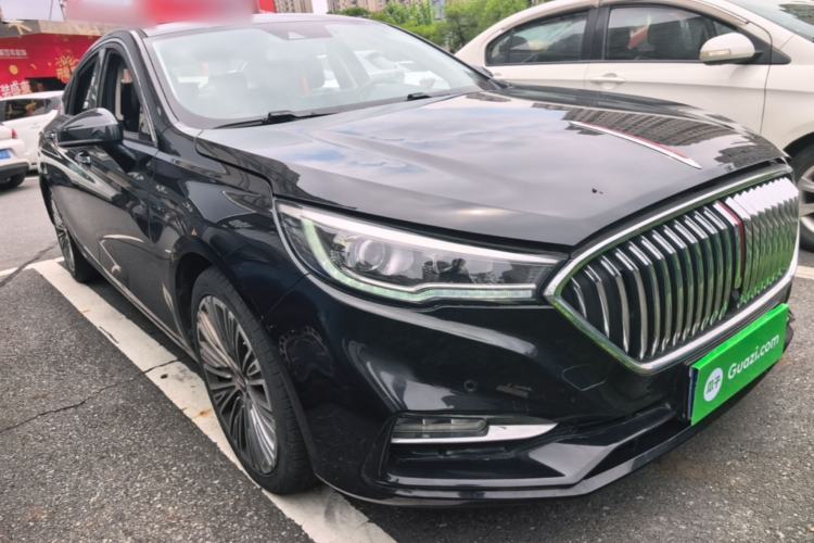 Used Hongqi H5 2022 Classic Model Facelift 1.8T Automatic Smart Connect Flagship Edition Front Right 45 Deg
