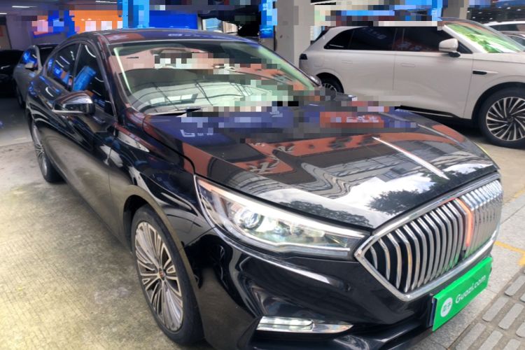 Used Hongqi H5 2022 Classic Model Facelift 1.8T Automatic Smart Connect Flagship Edition Front Right 45 Deg