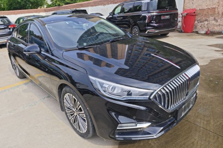 Used Hongqi H5 2022 Classic Model Facelift 1.8T Automatic Smart Connect Flagship Edition Front Right 45 Deg