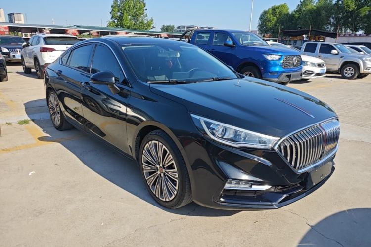 Used Hongqi H5 2022 Classic Model Facelift 1.8T Automatic Smart Connect Flagship Edition Front Right 45 Deg