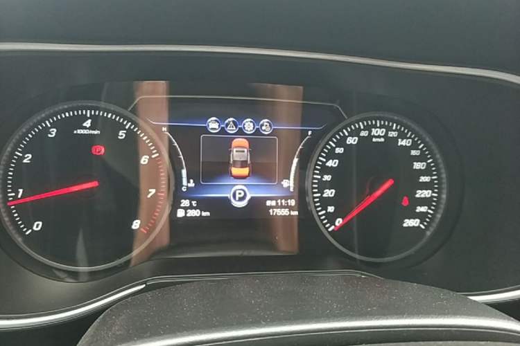 Used Hongqi H5 2022 Classic Model Facelift 1.5T DCT Qiyun Edition Instrument Cluster