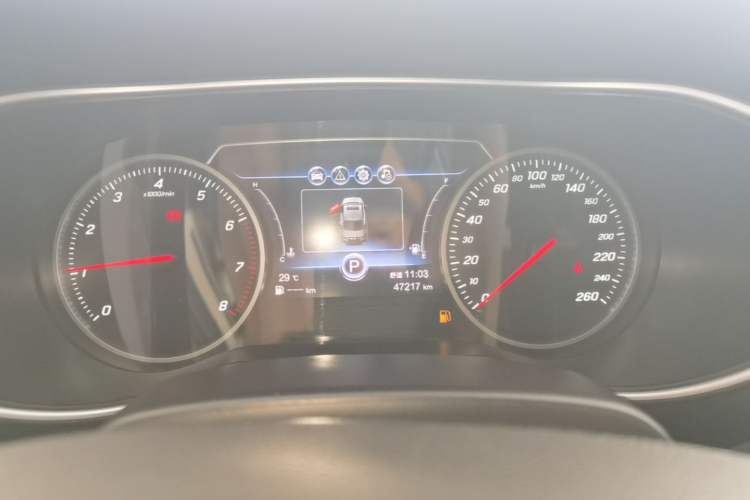 Used Hongqi H5 2022 Classic Model Facelift 1.5T DCT Qiyun Edition Instrument Cluster