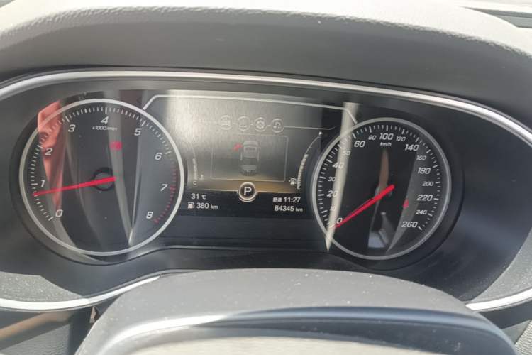 Used Hongqi H5 2022 Classic Model Facelift 1.5T DCT Qiyun Edition Instrument Cluster