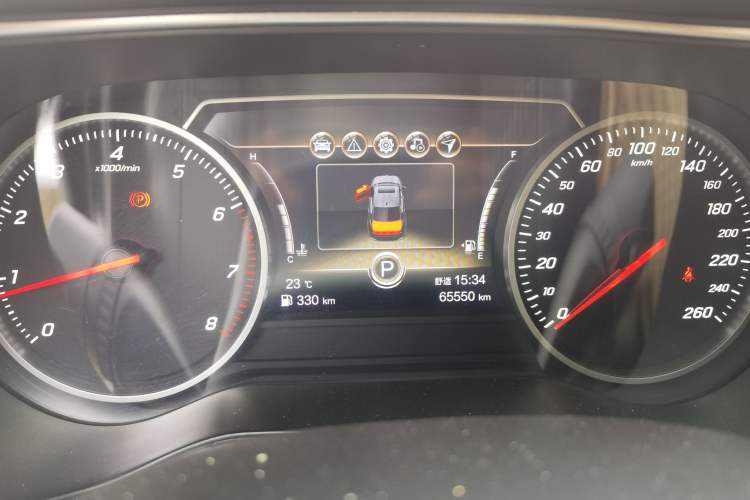 Used Hongqi H5 2022 Classic Model Facelift 1.5T DCT Qiyun Edition Instrument Cluster