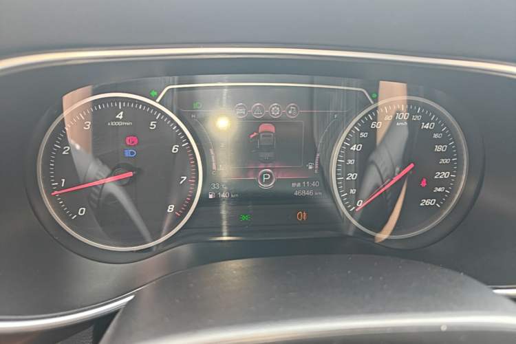 Used Hongqi H5 2022 Classic Model Facelift 1.5T DCT Qiyun Edition Instrument Cluster