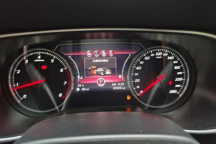 Used Hongqi H5 2022 Classic Model Facelift 1.5T DCT Qiyun Edition Instrument Cluster