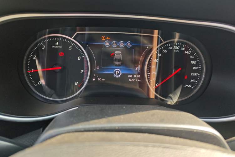 Used Hongqi H5 2022 Classic Model Facelift 1.5T DCT Qiyun Edition Instrument Cluster